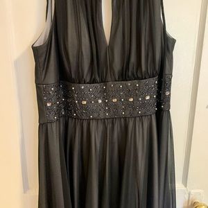Dark grey dress size 16